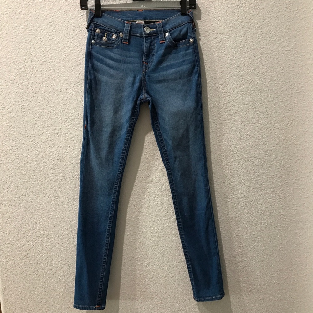 True Religion high-waisted stretch jeans